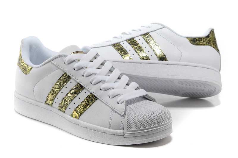 adidas superstar ii blanc métallisé